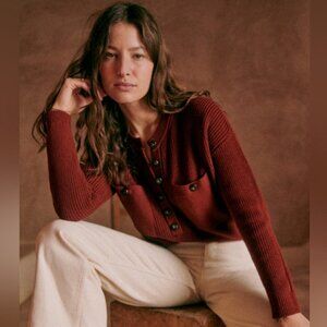 Sézane Eloi Jumper | Rust Red